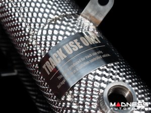 Alfa Romeo Giulia Downpipe Set - 2.9L - TUO - w/ Heat Shield 